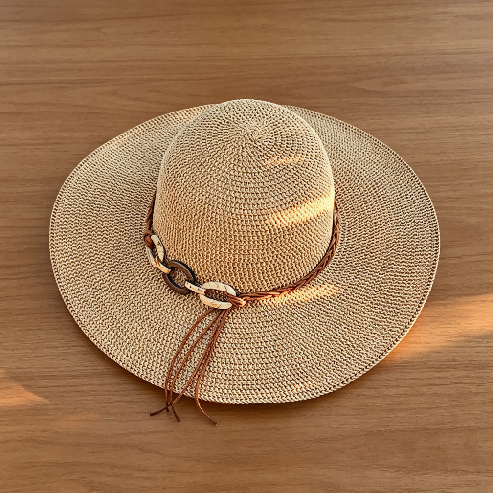 Foldable UV Summer Beach Hat - Image 2