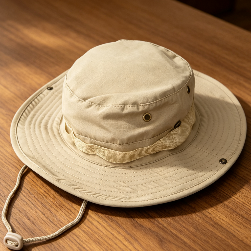 Foldable Boonie Bucket Sun Hat - Image 2